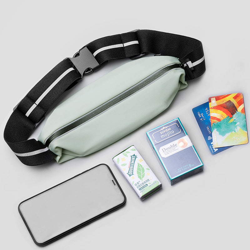 Bolsa de cintura de deportes reflectantes impermeables al aire libre de Lycra al por mayor